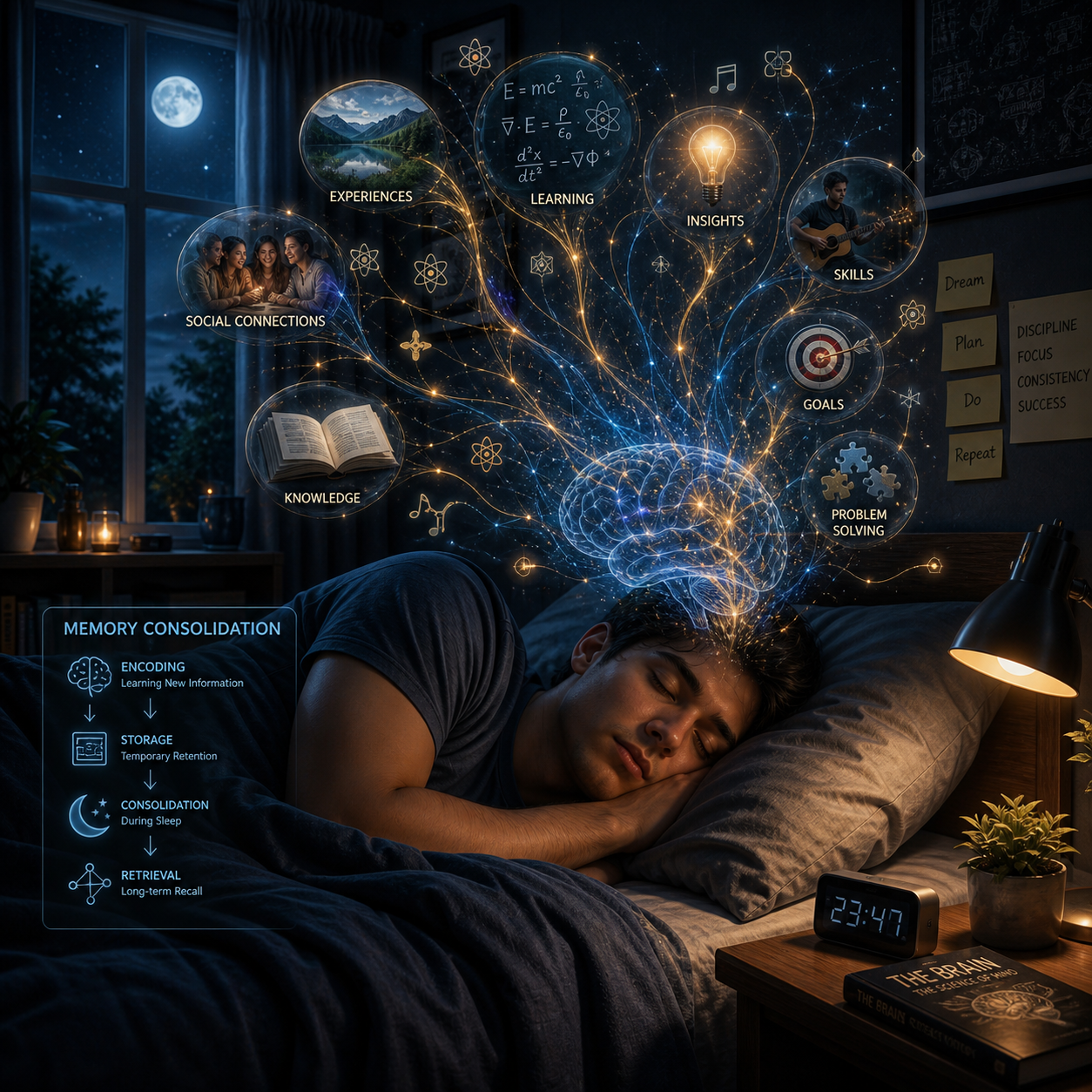 Le lien entre sommeil et mémoire : comment dormir consolide l’apprentissage